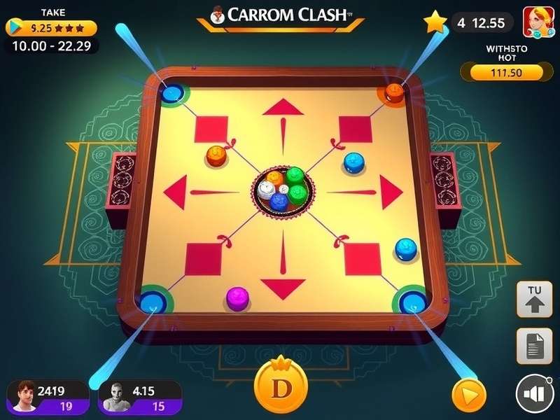 Carrom Ultimate Clash Power Shot